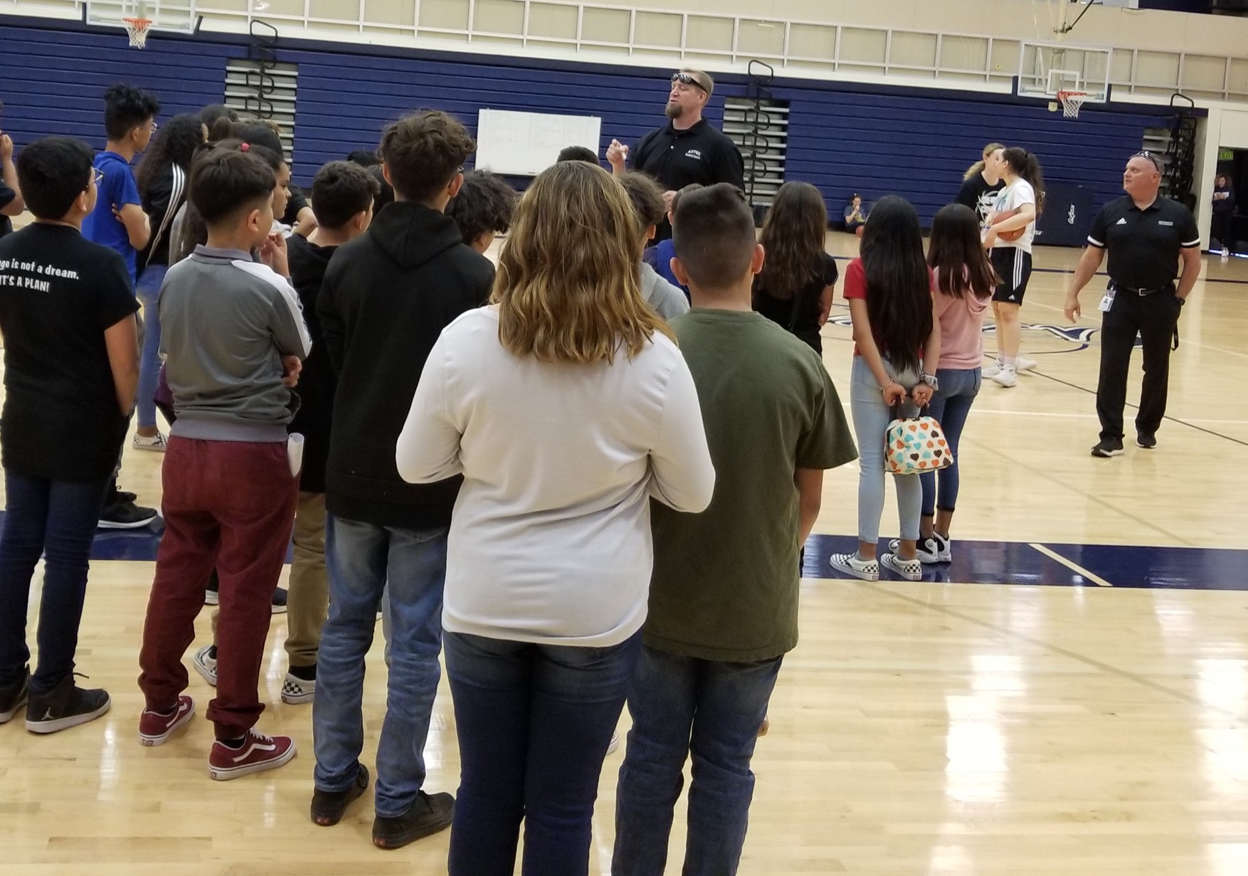 Pima Athletics hosts Rivera Elementary
