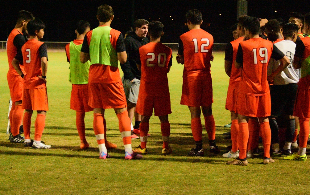 Pima men's soccer coach David Cosgrove was hired to be the new head coach of PDL's FC Tucson organization. Cosgrove will remain at Pima. The FC Tucson season is from April to July and the Pima season begins in August. Photo by Ben Carbajal