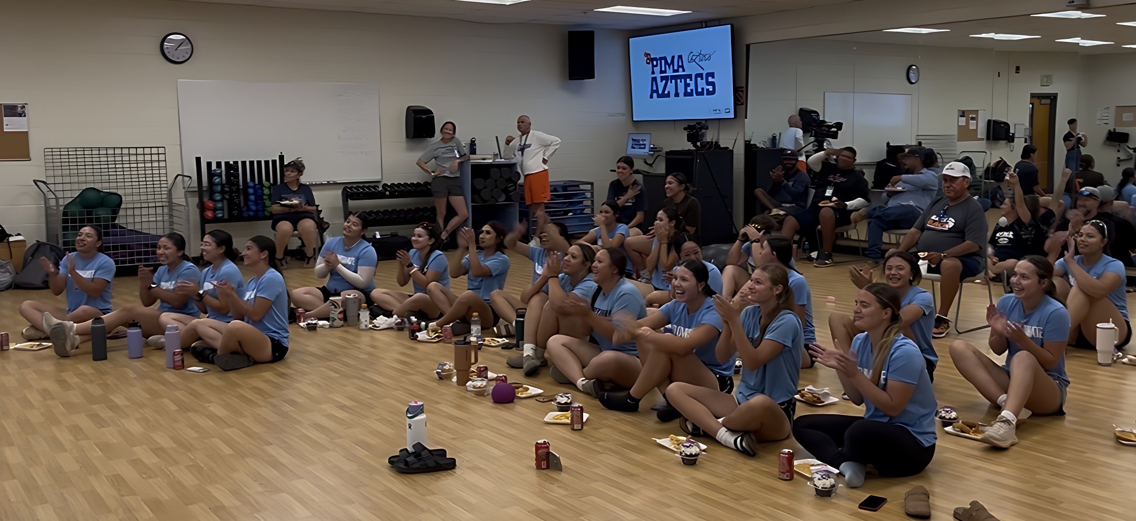 The Aztecs Softball team found out they will be the No. 8 seed for the NJCAA Division II World Series in Spartanburg, SC on May 19-24. They will play No. 9 Des Moines Area Community College on Wednesday, May 20 at 11:00 a.m. (ET); 8:00 a.m. Tucson time. Photo by Raymond Suarez